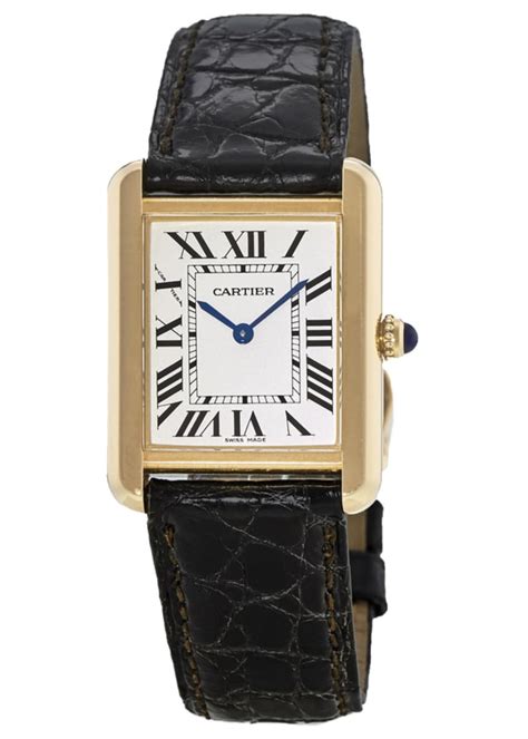 cartier tank solo watch women's